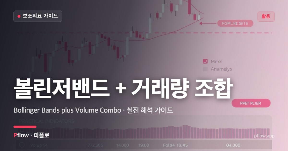 볼린저밴드 + 거래량 조합 썸네일