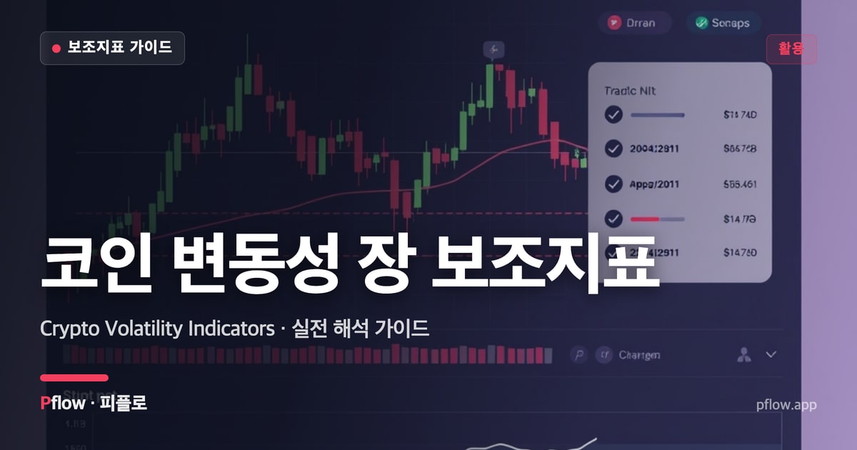 코인 변동성 장 보조지표 썸네일
