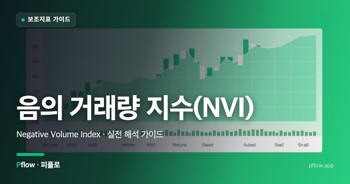 음의 거래량 지수(NVI) 썸네일